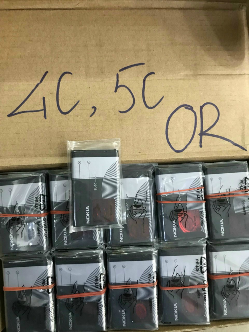 PIN 4C,5C LOẠI ZIN MÁY