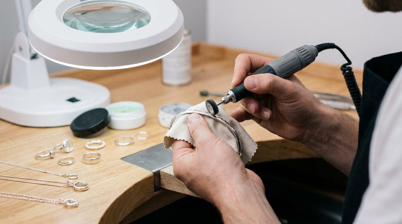 Trang sức DNJ cam kết chất lượng bạc chuẩn, bảo hành đánh sáng trọn đời