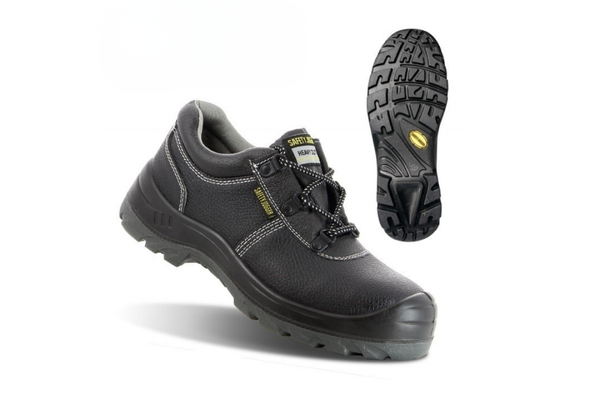 Đế giày bảo hộ Safety Jogger chính hãng logo dập nổi sắc nét, PU/cao su tổng hợp đàn hồi tốt