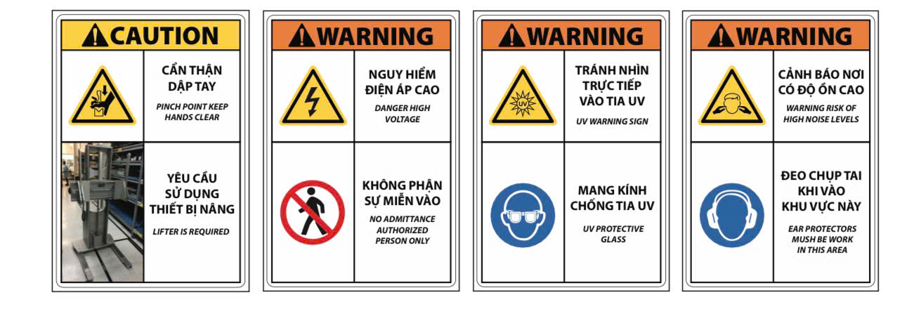 Safety Labels & Safety Signs