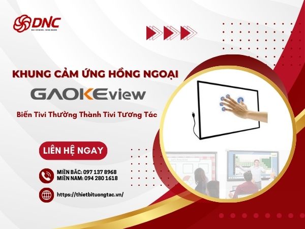 khung cảm ứng hồng ngoại cho tivi