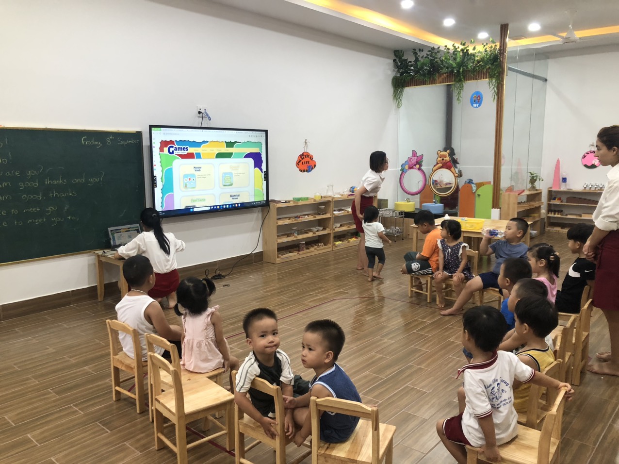 ứng dụng khung tương tác trong giáo dục