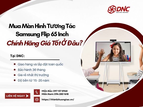 màn hình tương tác Smasung Flip