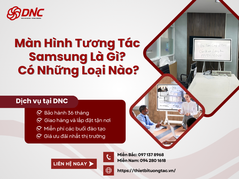 màn hình tương tác Samsung là gì