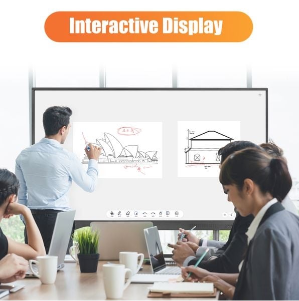 màn hình tương tác Samsung WAF cho phòng họp
