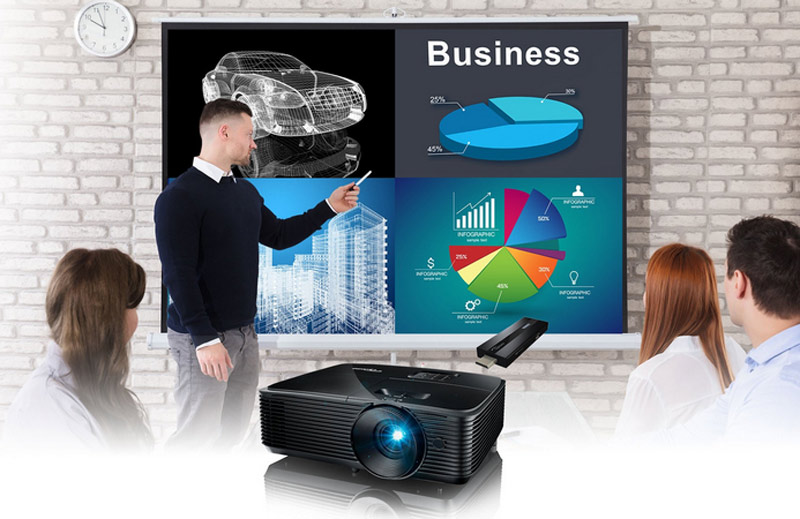 Gỡ rối trong lựa chọn máy chiếu phù hợp với không gian phòng học