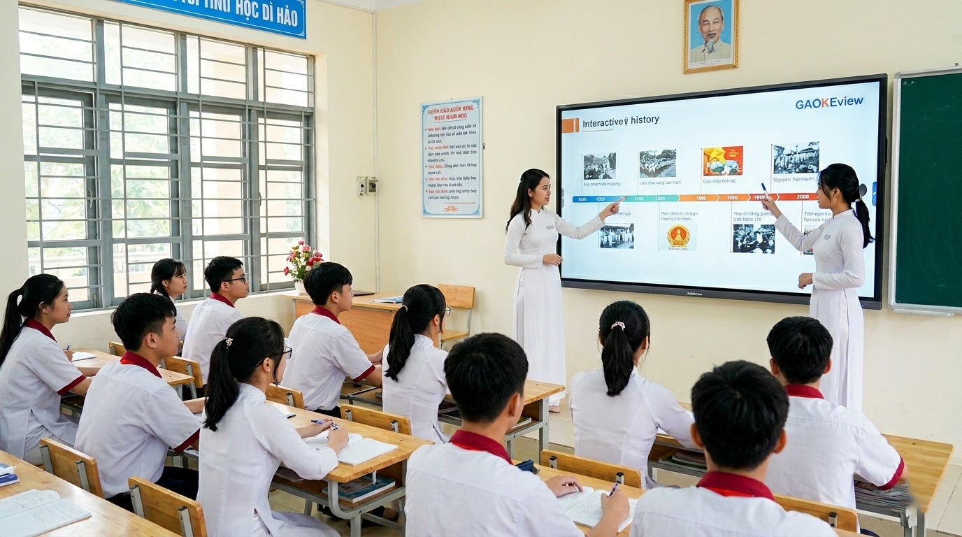 tivi cảm ứng cho lớp học