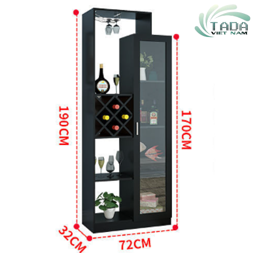 kích thước tủ rượu