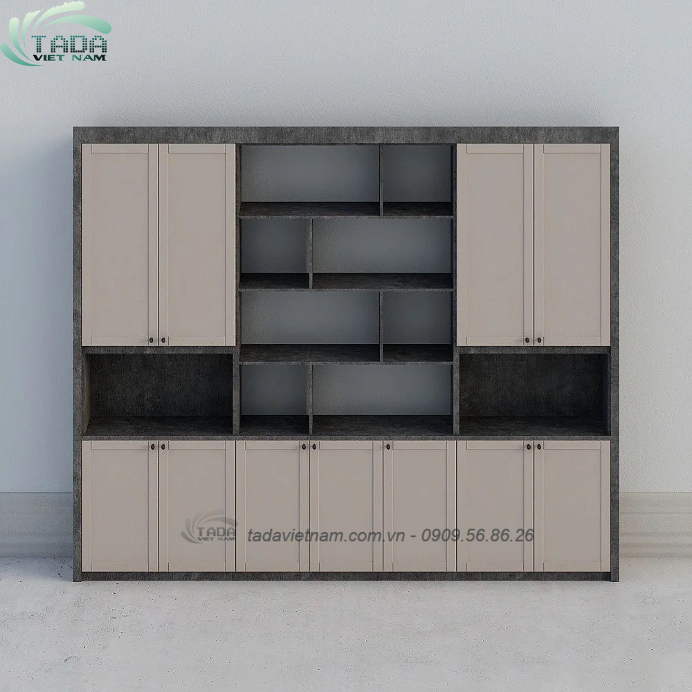 Tủ đựng sách đa năng, chất liệu gỗ MDF, thương hiệu TADA Việt Nam - TDKS3