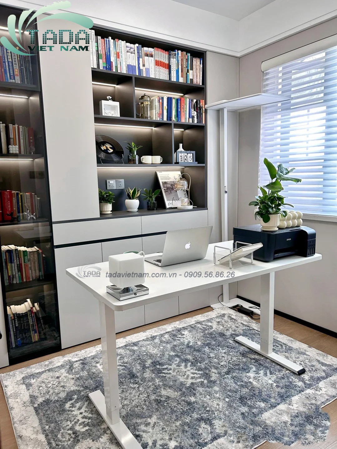 Tủ đựng sách đa năng, chất liệu gỗ MDF, thương hiệu TADA Việt Nam  - TDKS9