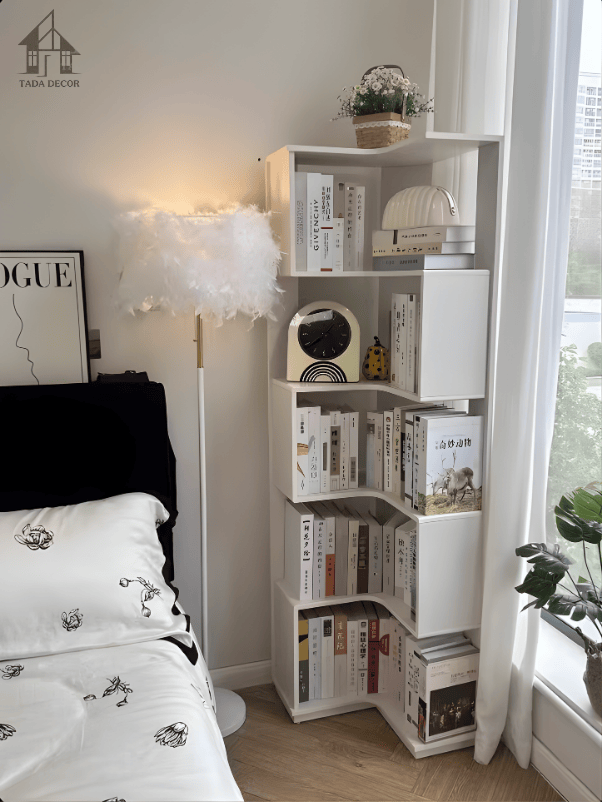 kệ sách góc tường TADA