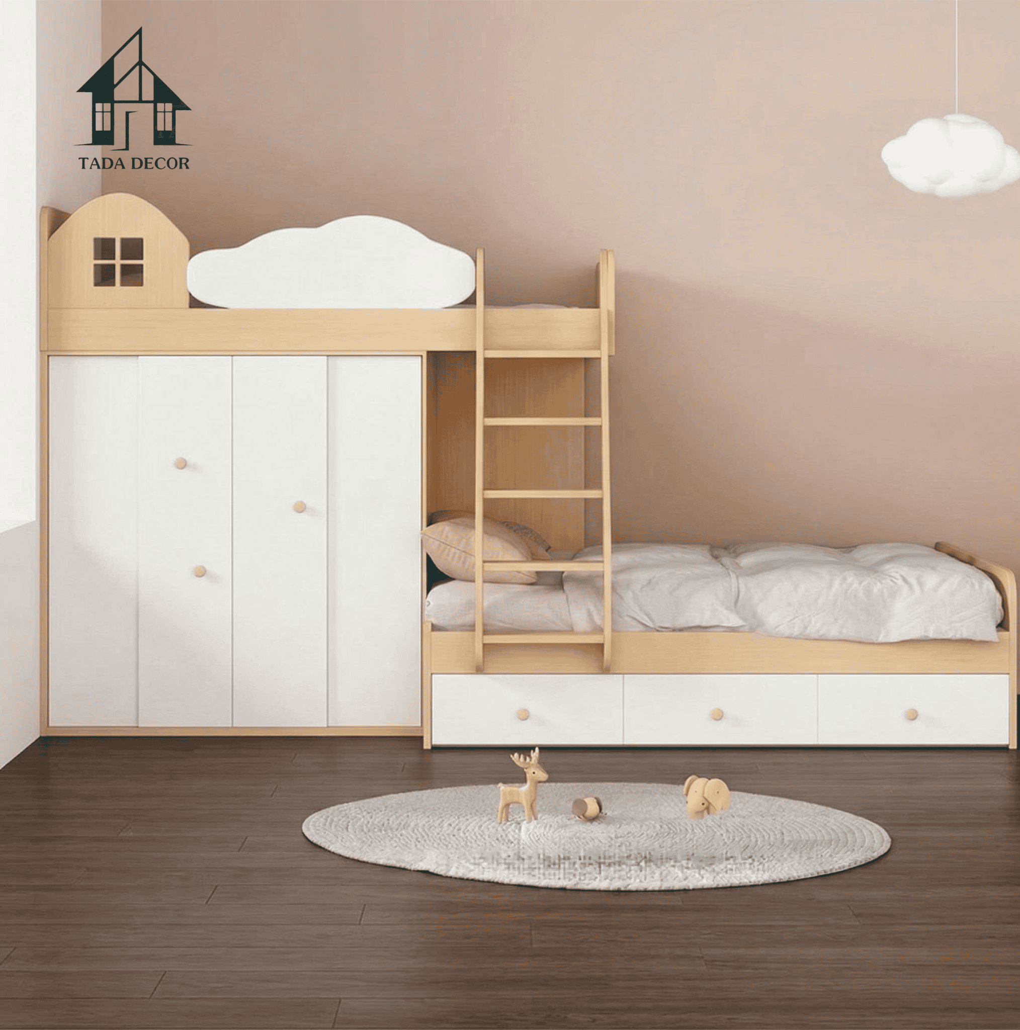 giường 2 tầng cho bé