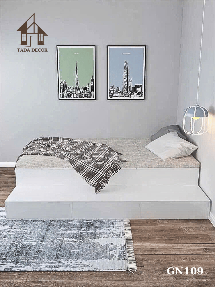 Giường ngủ có tủ đựng đồ