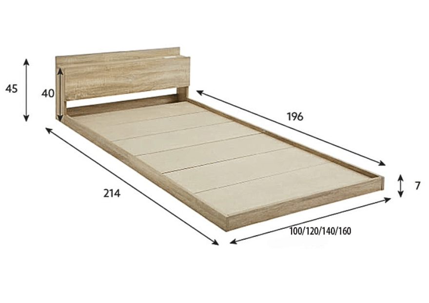 Giường ngủ đơn kiểu Nhật