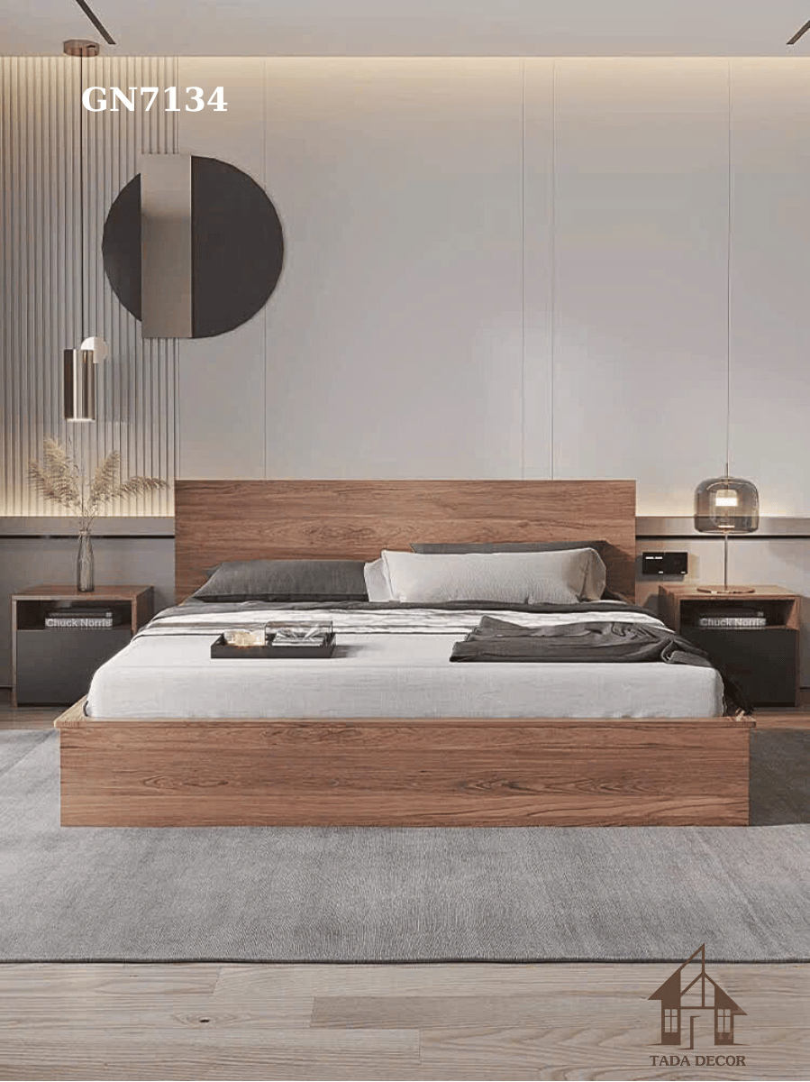 Giường ngủ có tủ kéo đựng đồ