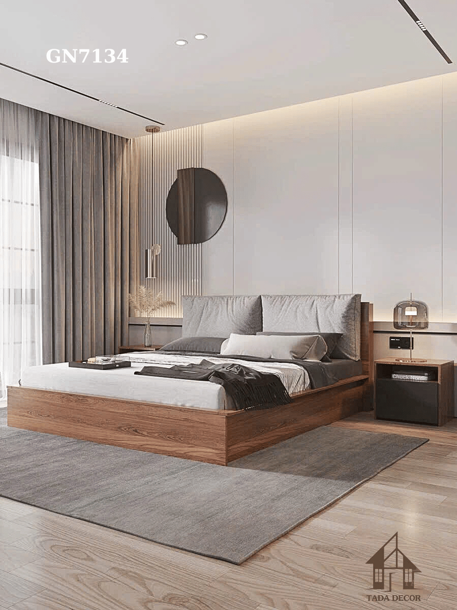 Giường ngủ có tủ kéo đựng đồ