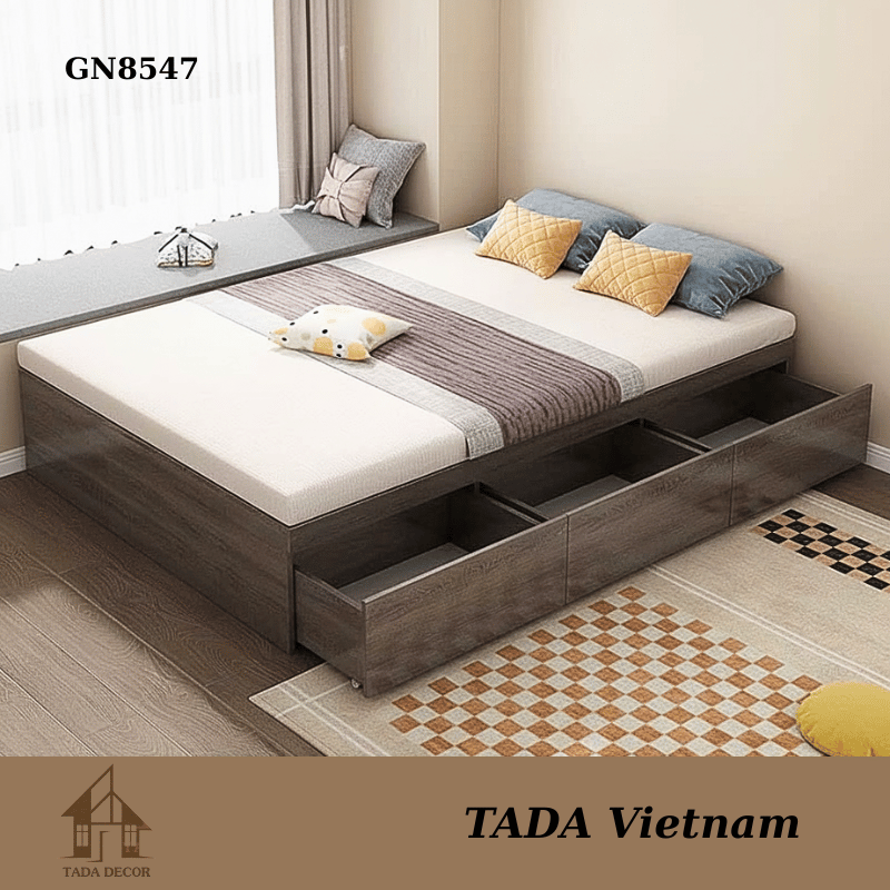 Giường ngủ thông minh tủ đựng đồ