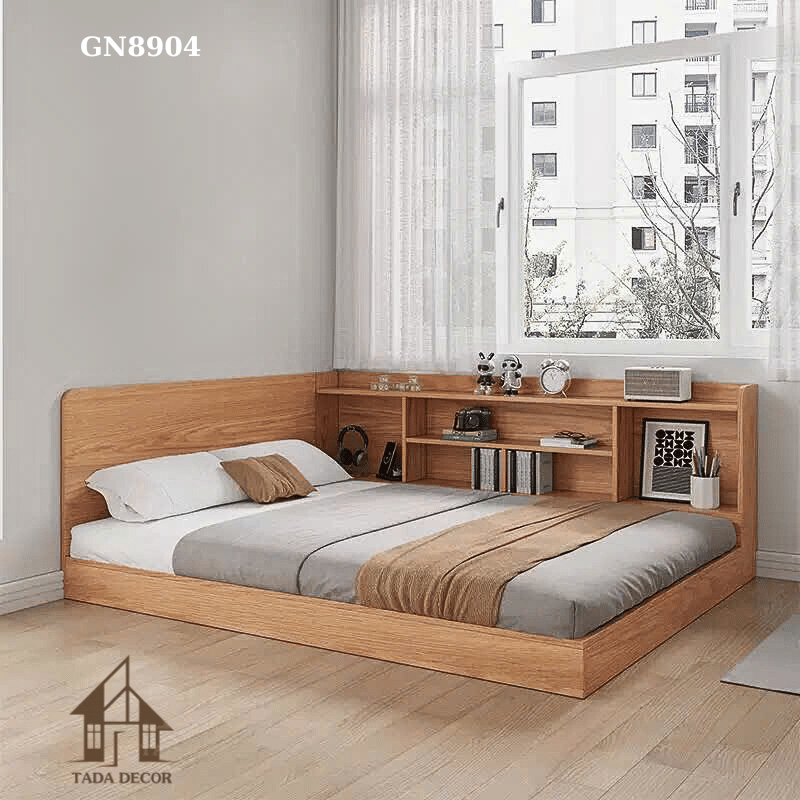 giường ngủ liền kệ đựng đồ