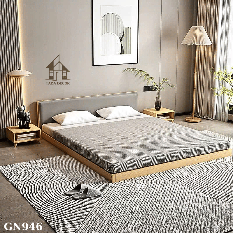 Giường ngủ hiện đại phong cách Nhật Bản