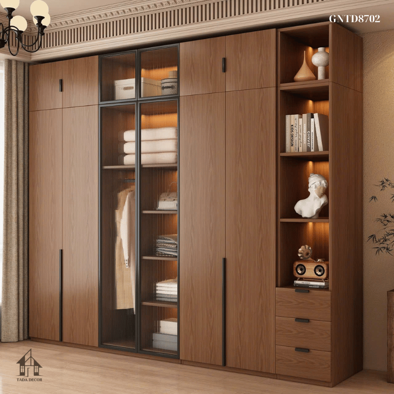 Tủ quần áo cánh kính mờ