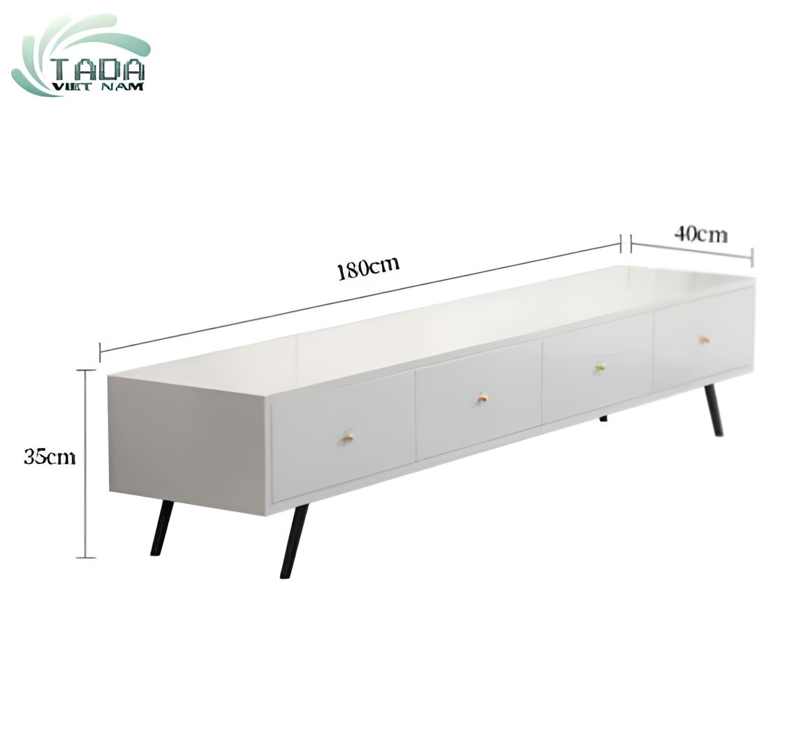 KỆ TIVI GỖ ĐỂ SÀN PHONG CÁCH BẮC ÂU TD671