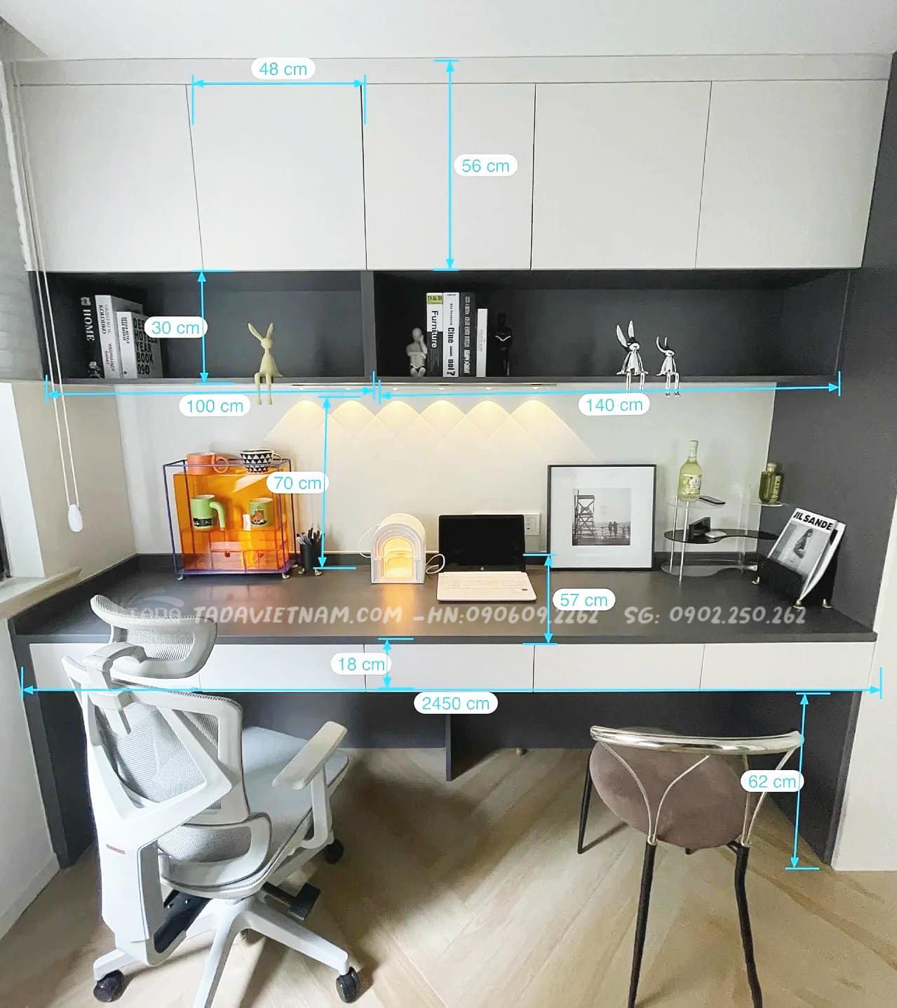 Tổng hợp các mã màu nội thất được ưa chuộng nhất của TADA Việt Nam