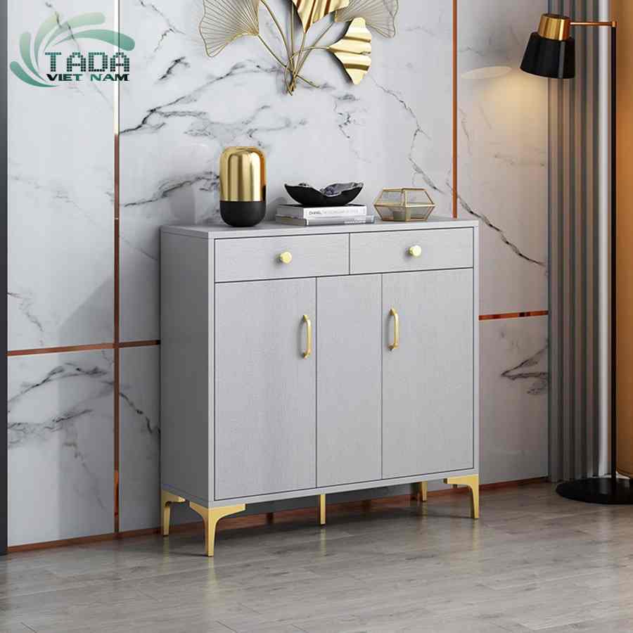 Mẫu tủ giày hiện đại gỗ công nghiệp MDF, TaDa Việt Nam TDTG5