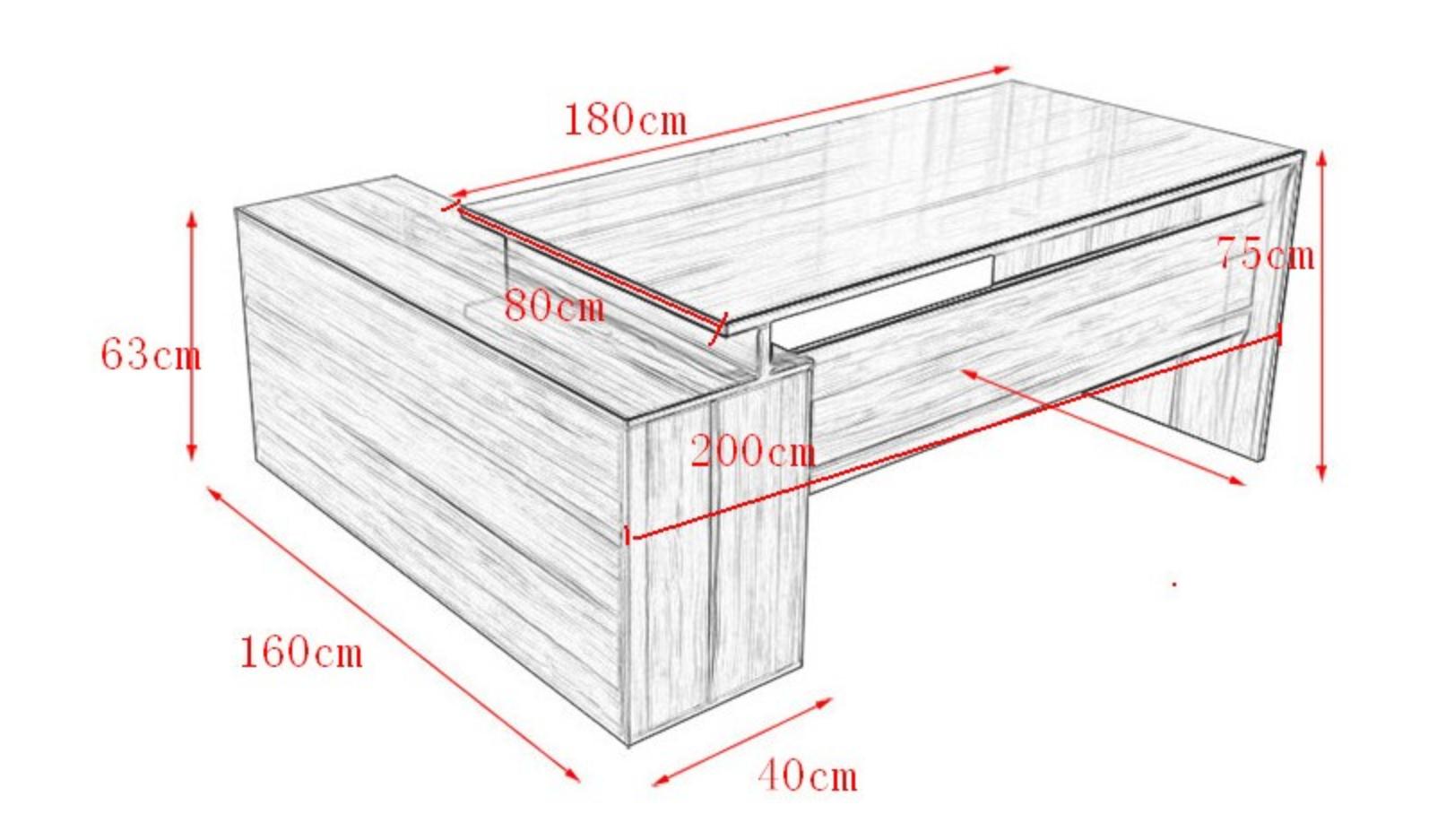 Bàn làm việc văn phòng, gỗ công nghiệp MDF thương hiệu TADA VIỆT NAM- TDBH9