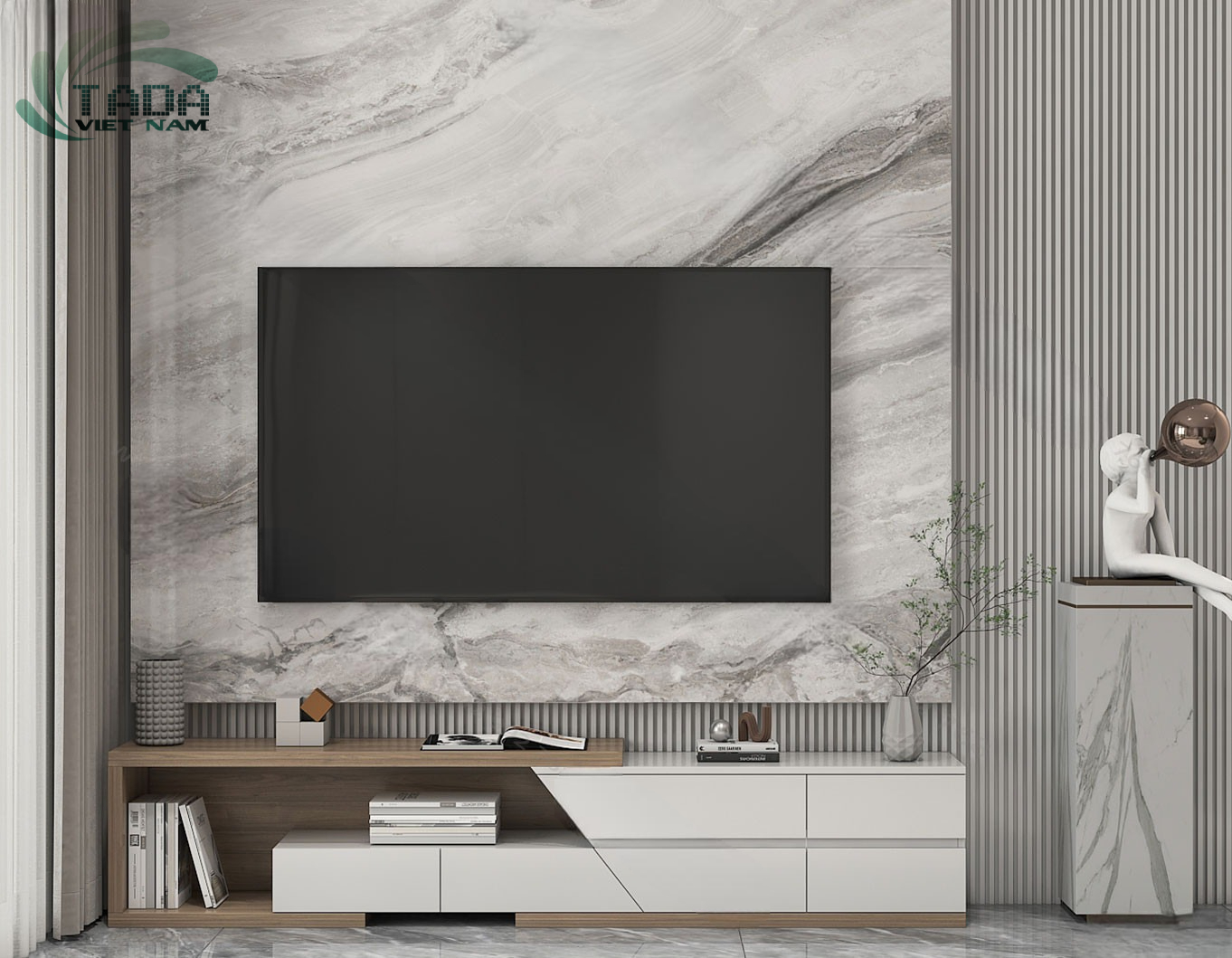 Kệ TV Gọn Gàng, Hiện Đại: Sự Hoàn Hảo Trong Thiết Kế Nội Thất TDTV105