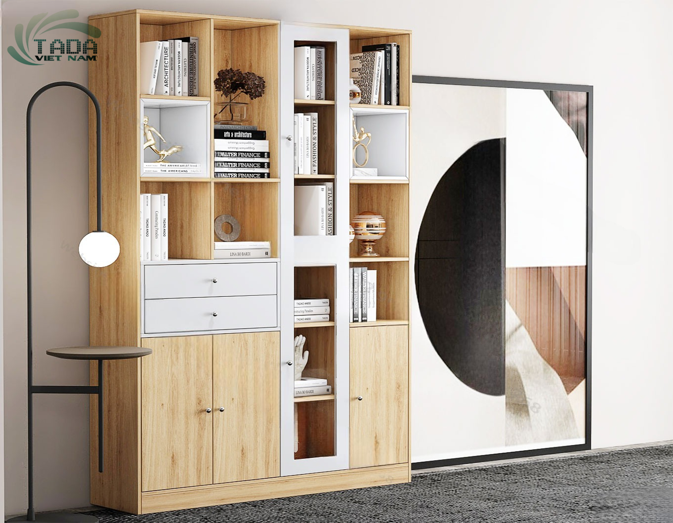 Khám Phá Vẻ Đẹp của Thiết Kế Kệ Sách Đẹp Mắt, Thương hiệu TaDa Việt Nam TDKS16