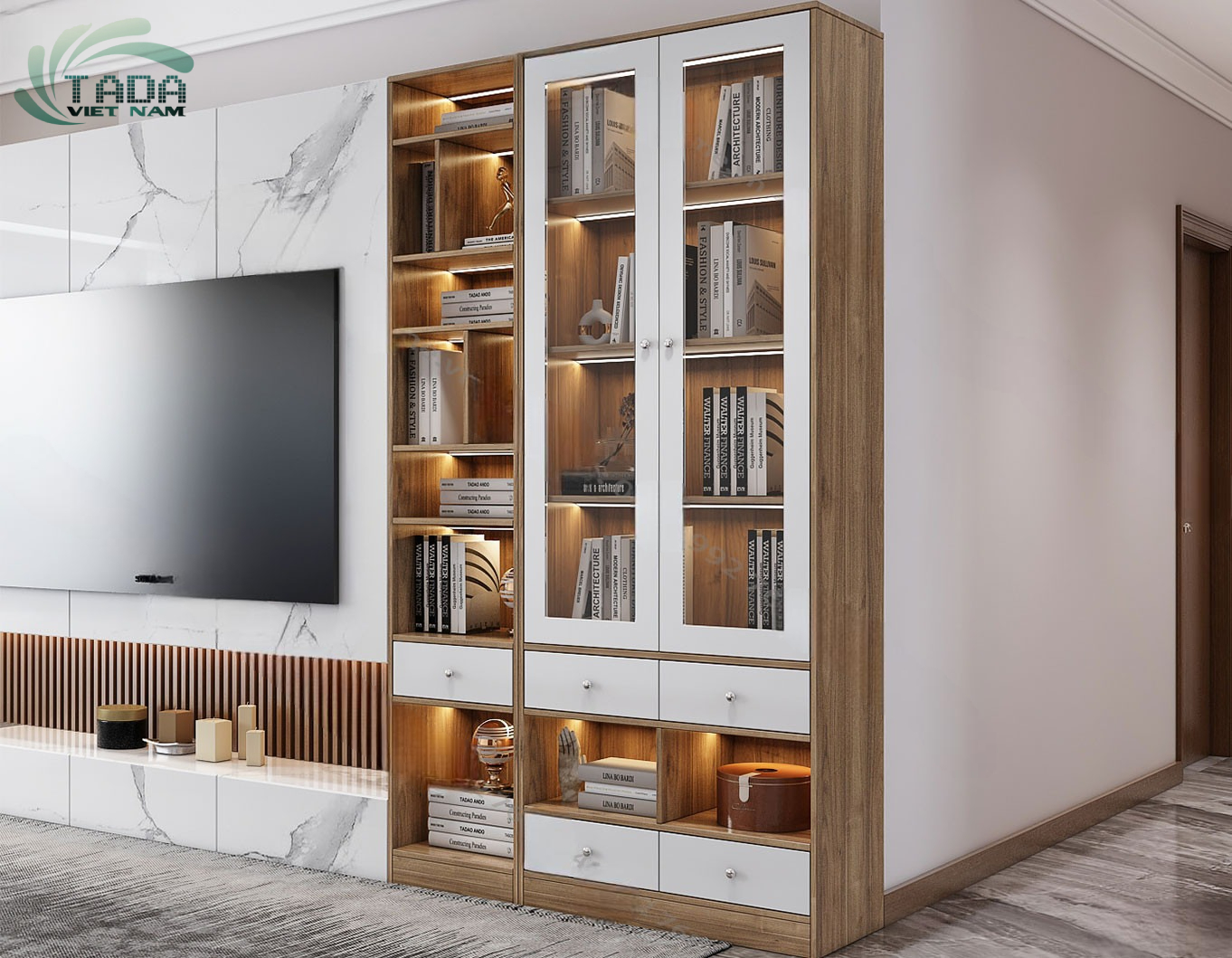 Kệ Sách Đa Năng - Sự Linh Hoạt Cho Mọi Không Gian, Thương hiệu TaDa Việt Nam TDKS18