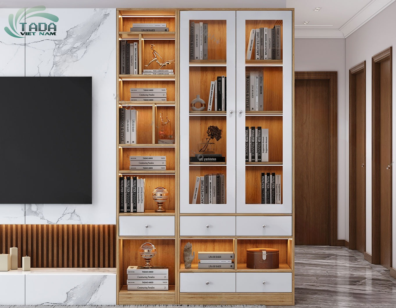 Kệ Sách Đa Năng - Sự Linh Hoạt Cho Mọi Không Gian, Thương hiệu TaDa Việt Nam TDKS18