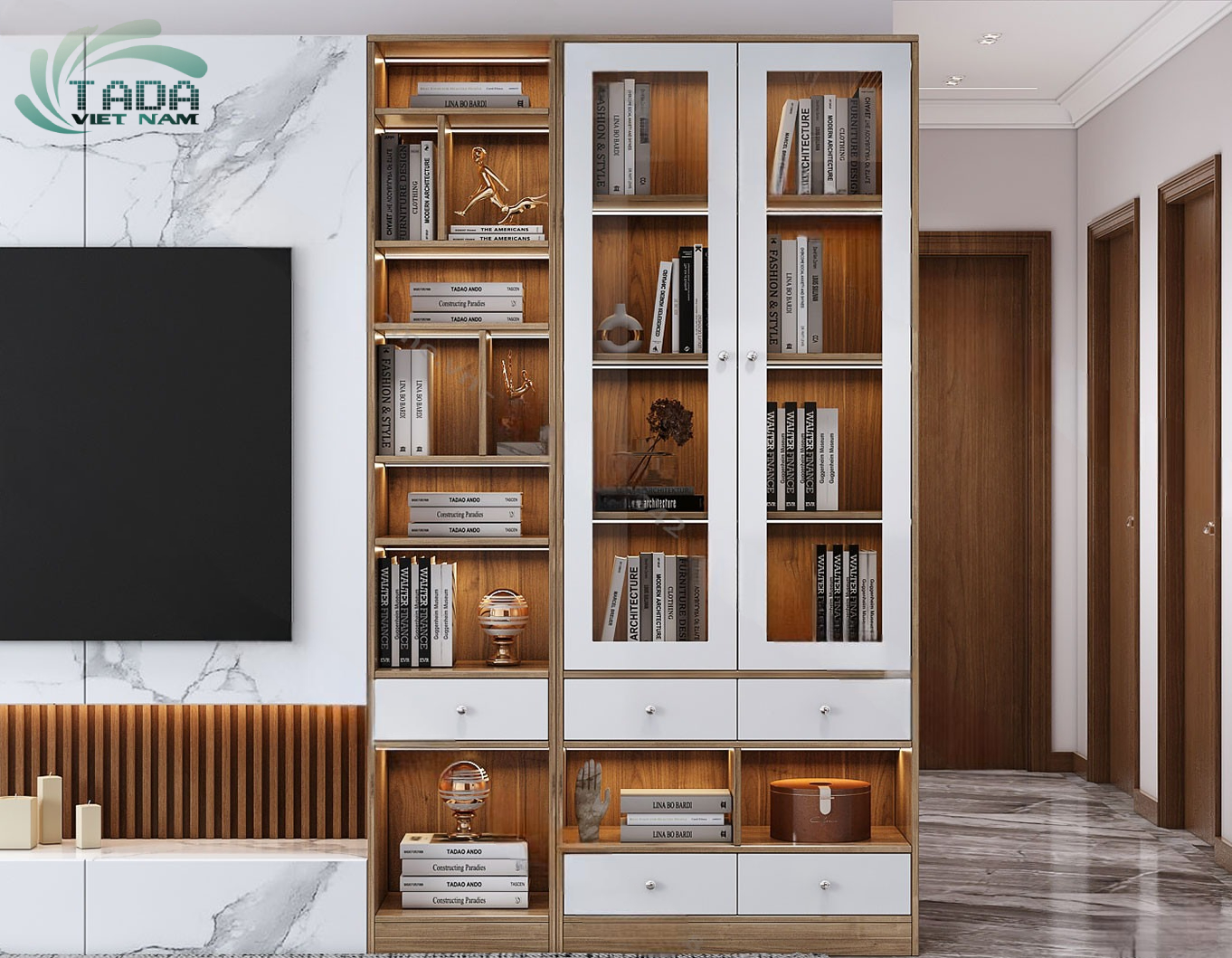 Kệ Sách Đa Năng - Sự Linh Hoạt Cho Mọi Không Gian, Thương hiệu TaDa Việt Nam TDKS18