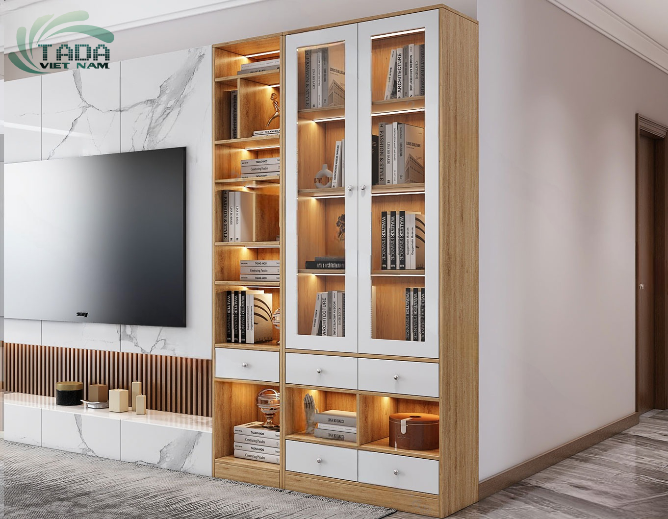 Kệ Sách Đa Năng - Sự Linh Hoạt Cho Mọi Không Gian, Thương hiệu TaDa Việt Nam TDKS18