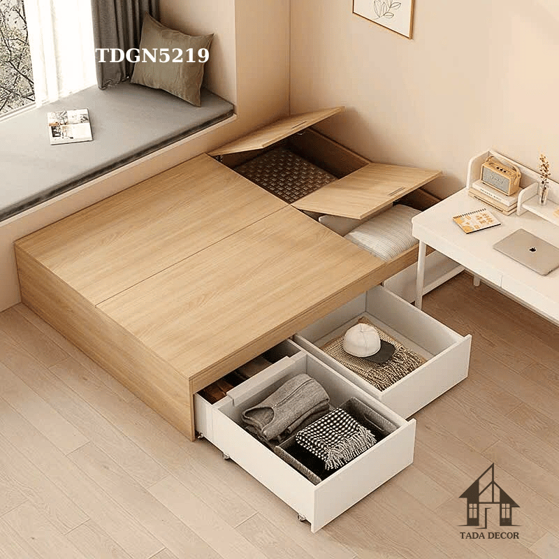 Giường ngủ có ngăn kéo
