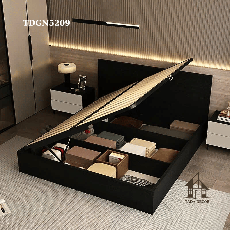 Giường ngủ đa năng có hộp cứa đồ lớn