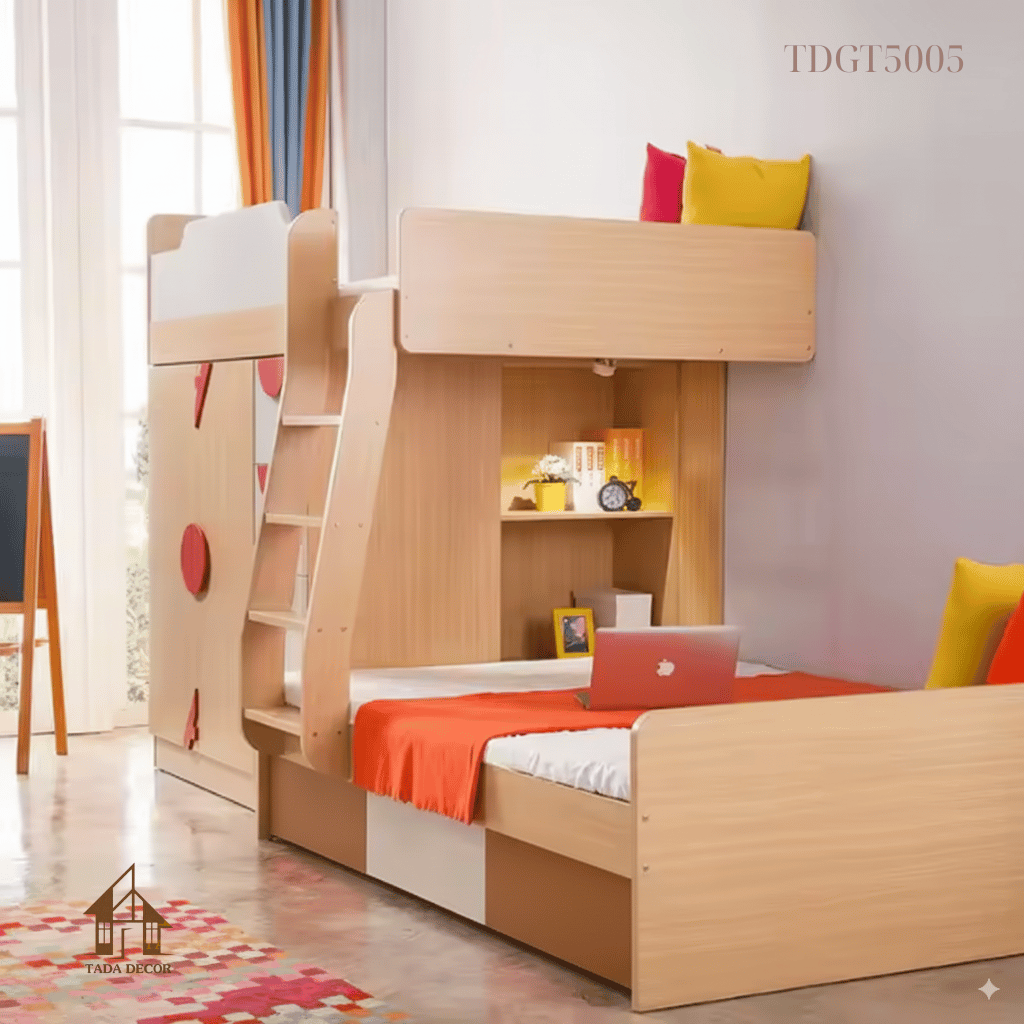 Giường tầng thông minh tiện ích