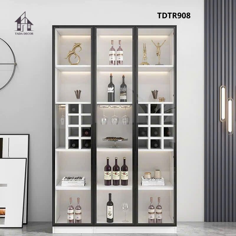 Tủ rượu trưng bày TDTR908 phù hợp căn hộ và nhà phố