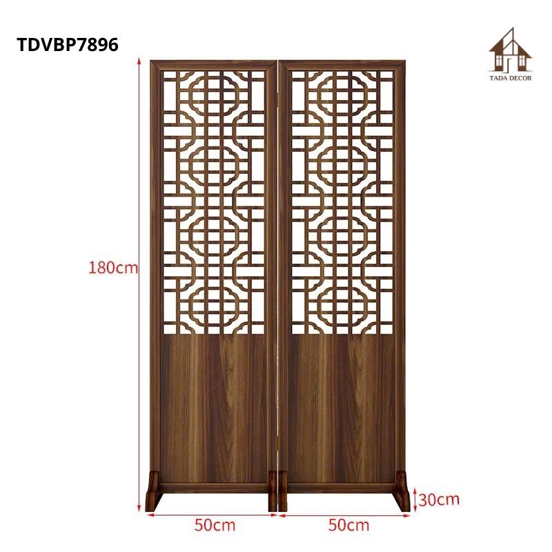 Mẫu vách ngăn CNC cổ điển ngăn phòng khách và phòng ăn