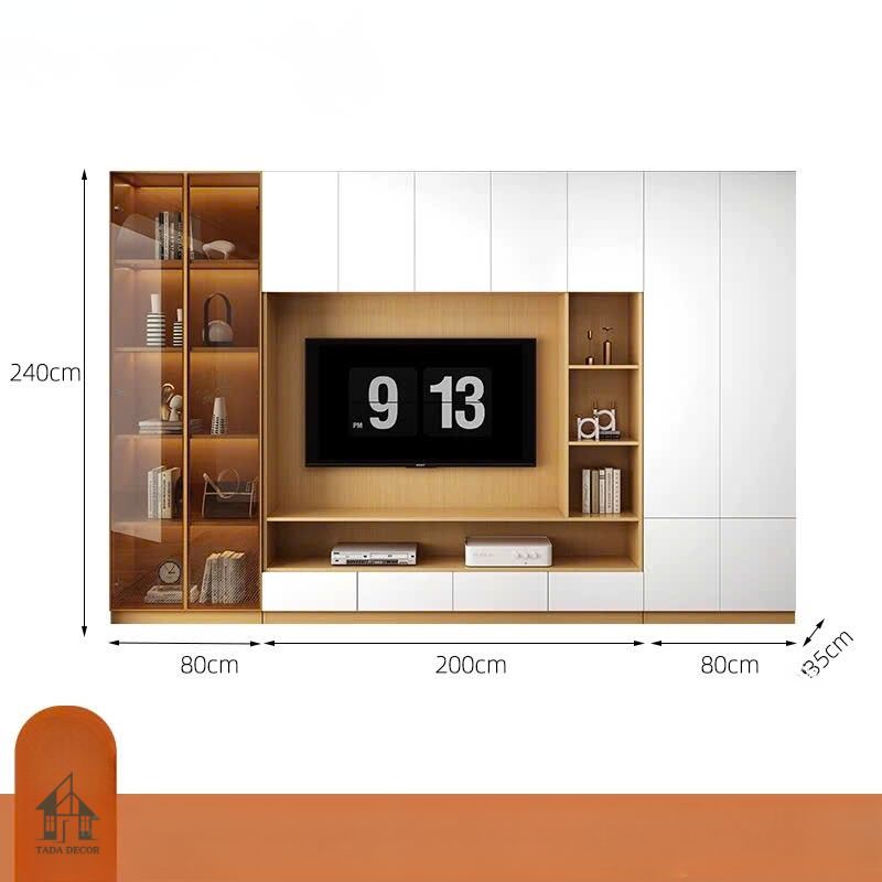 Không gian phòng khách tối giản với combo nội thất CBPK098