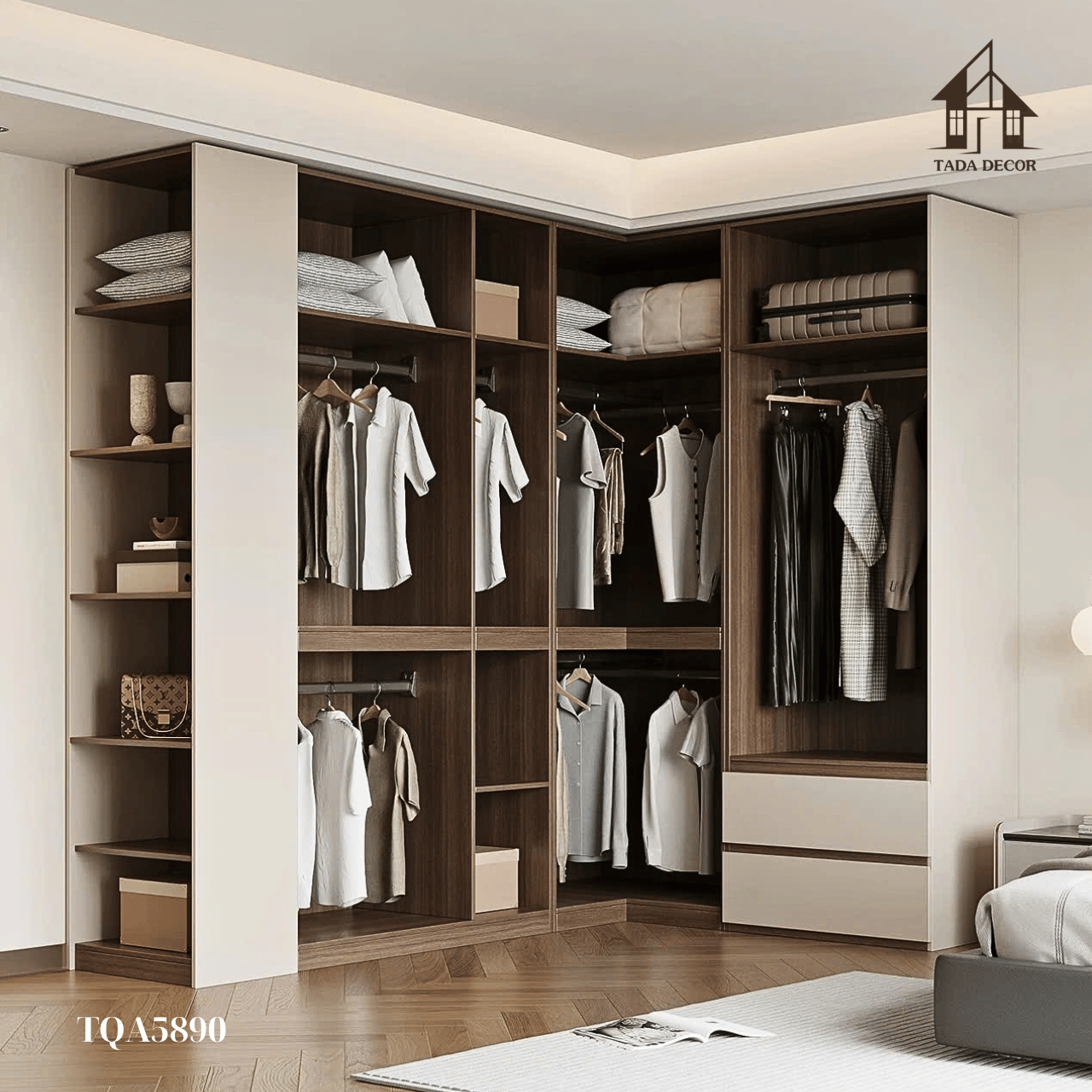 Tủ quần áo chứ L