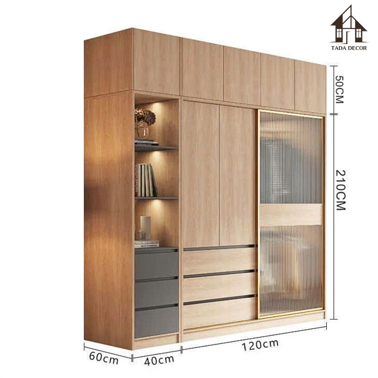 Tủ quần áo cánh lùa