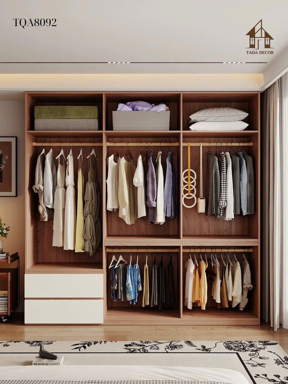 tủ quần áo đa năng