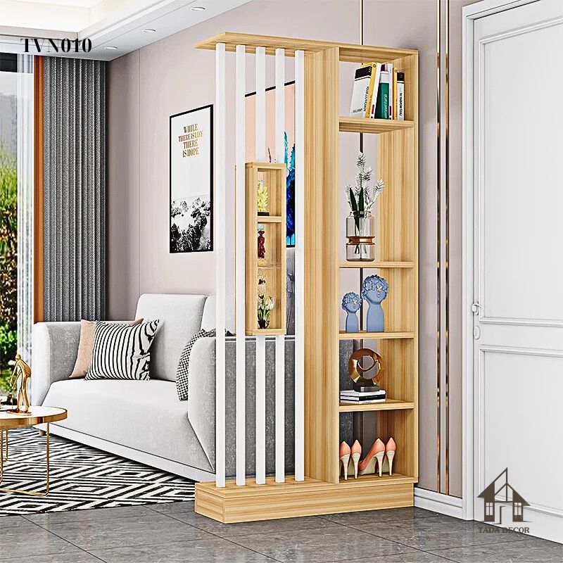 Tủ vách ngăn phối kệ đựng đồ