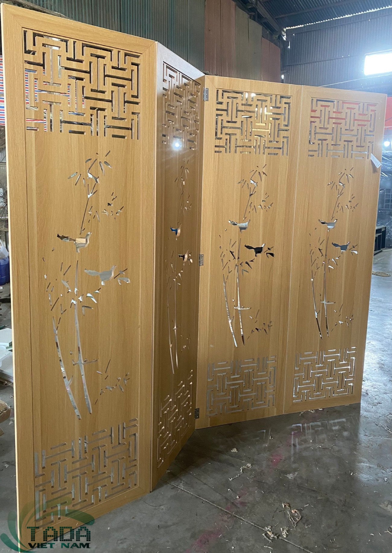 Vách bình phong cây tre thương hiệu TADA VIETNAM - TDVN16