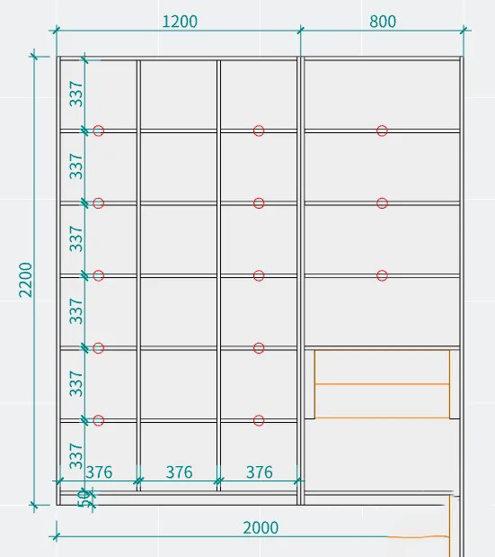 Tủ đựng sách đa năng, chất liệu gỗ MDF, thương hiệu TADA Việt Nam - TDKS4