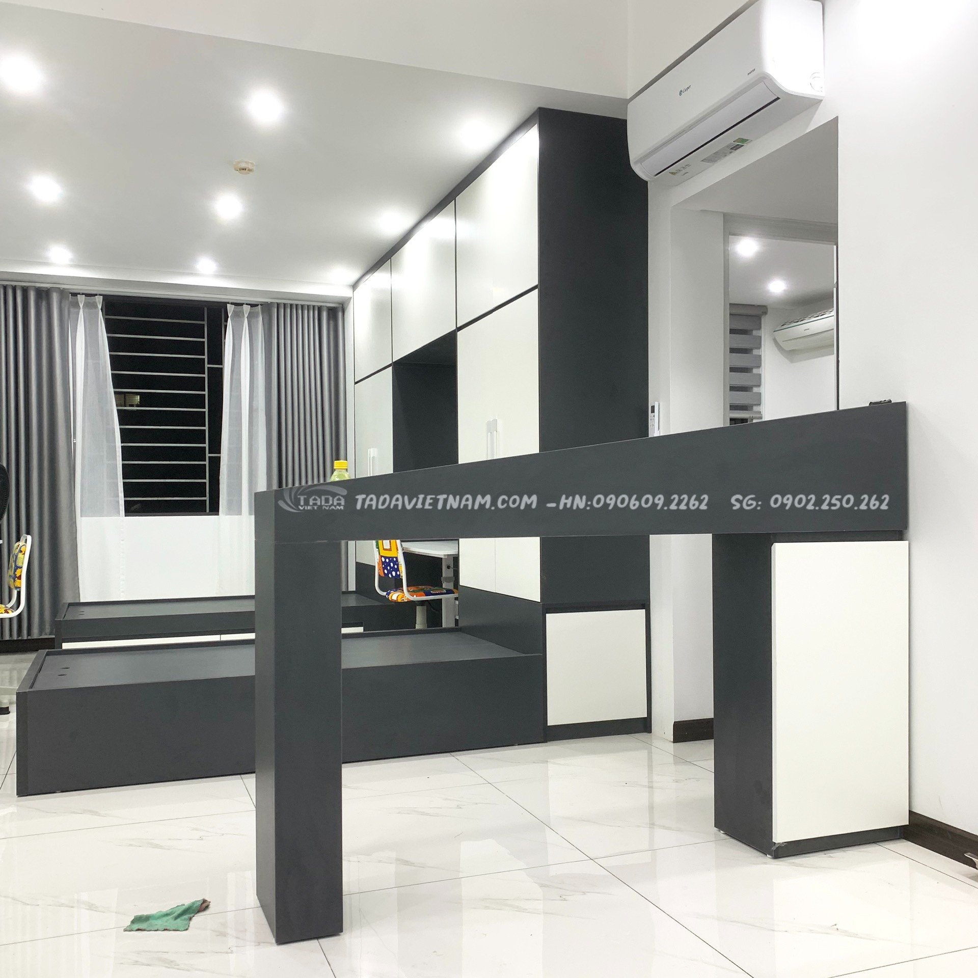 Hoàn thiện Combo 3 ngủ lắp đặt tại chung cư Đặng Xá, Gia Lâm , Hà Nội