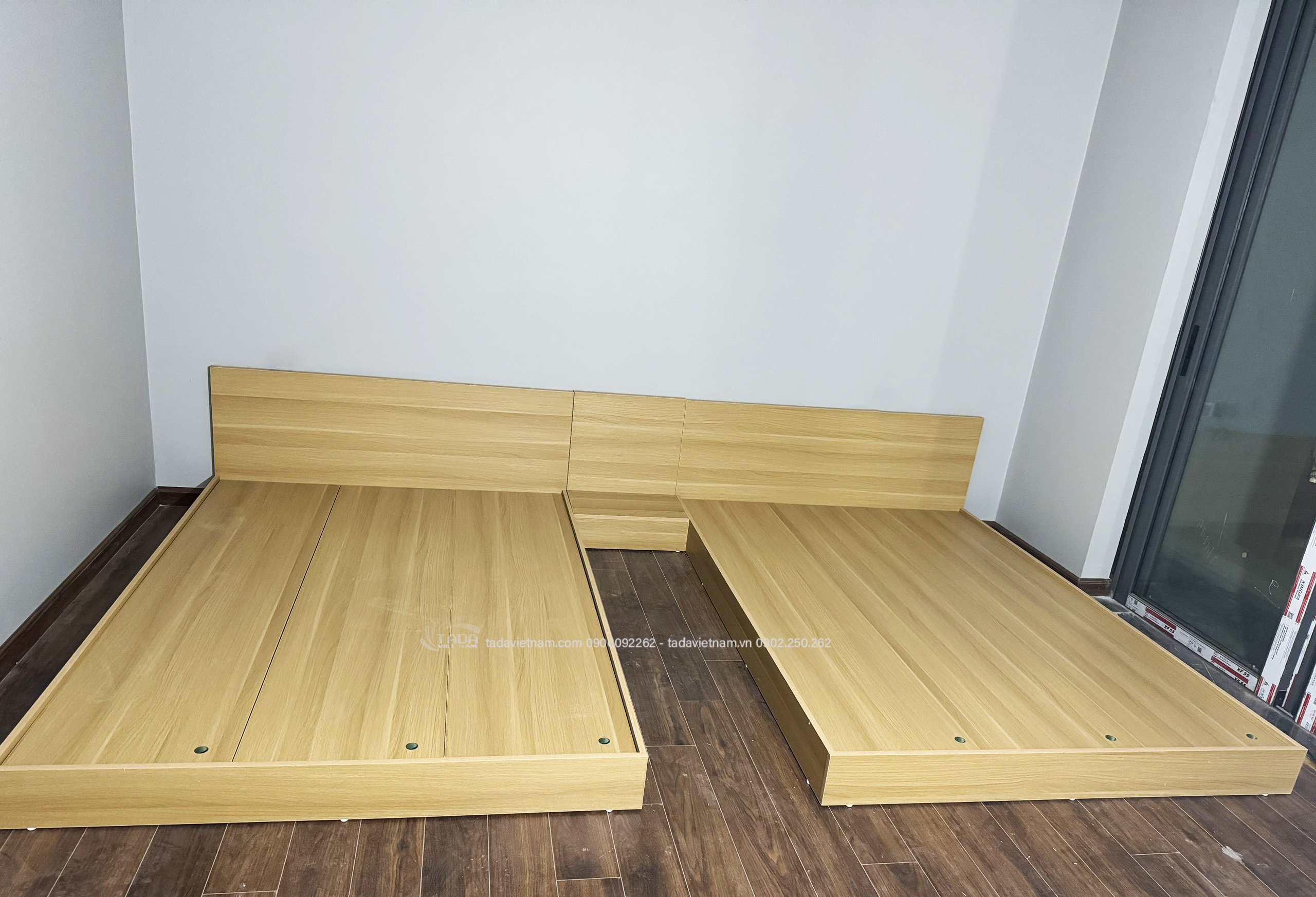 Hình ảnh thực tế giường Tatami bệt