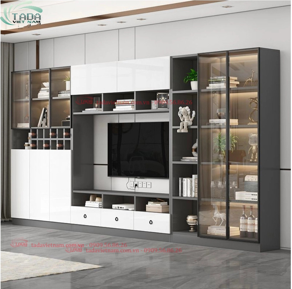 Tủ rượu còn tạo nên không gian trải nghiệm độc đáo