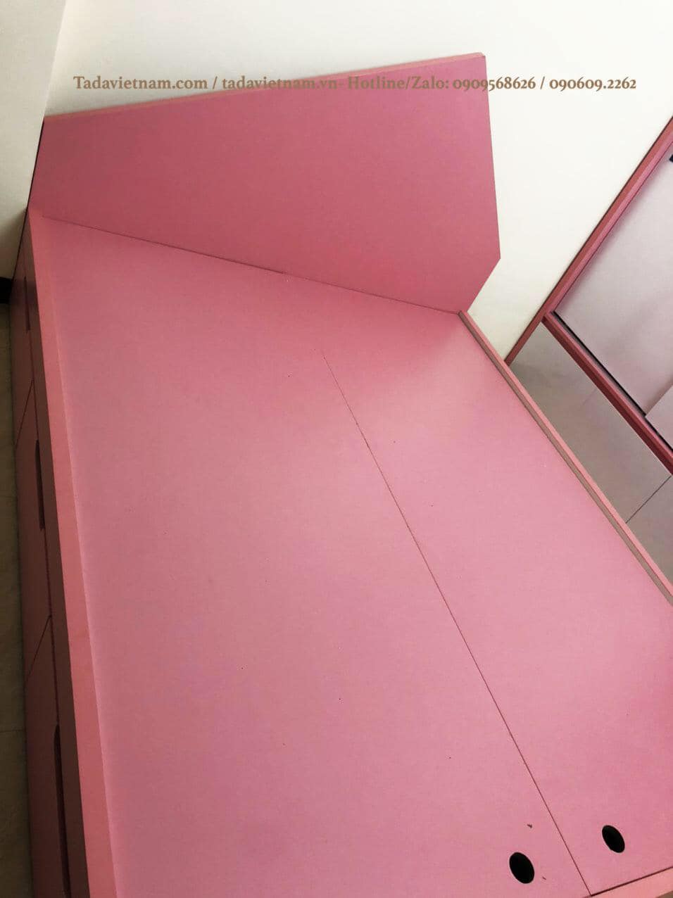 FEEDBACK PHÒNG NGỦ HỒNG CHO BÉ TẠI NHÀ CHỊ LAN - QUẬN 8 - SÀI GÒN